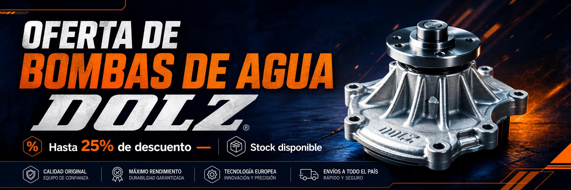 Oferta de bombas de agua Dolz con hasta 25% de descuento