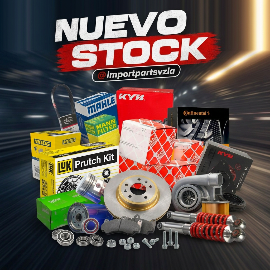 Nuevo stock en ImportParts: repuestos originales KYB, Mahle, Mann Filter, Bosch, Moog, Luk, Valeo, Febi, Gates y Continental